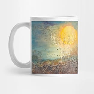 Deer in the Sun Mug